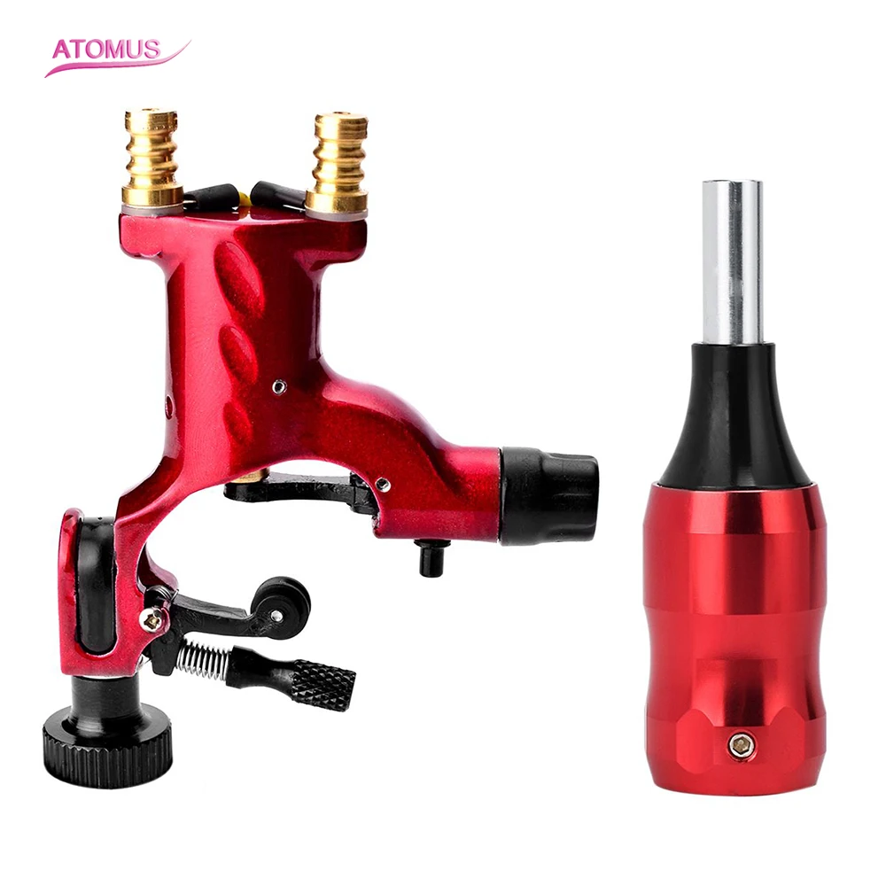 1 Kit Red Dragonfly Tattoo Machine & A Tattoo Grip Stainless Steel Maquina De Tatuagem Para Tatuar Gun Tatto Machine Tatuaje 1 Kit Red Dragonfly Tattoo Machine & A Tattoo Grip Stainless Steel Maquina De Tatuagem Para Tatuar Gun Tatto Machine Tatuaje