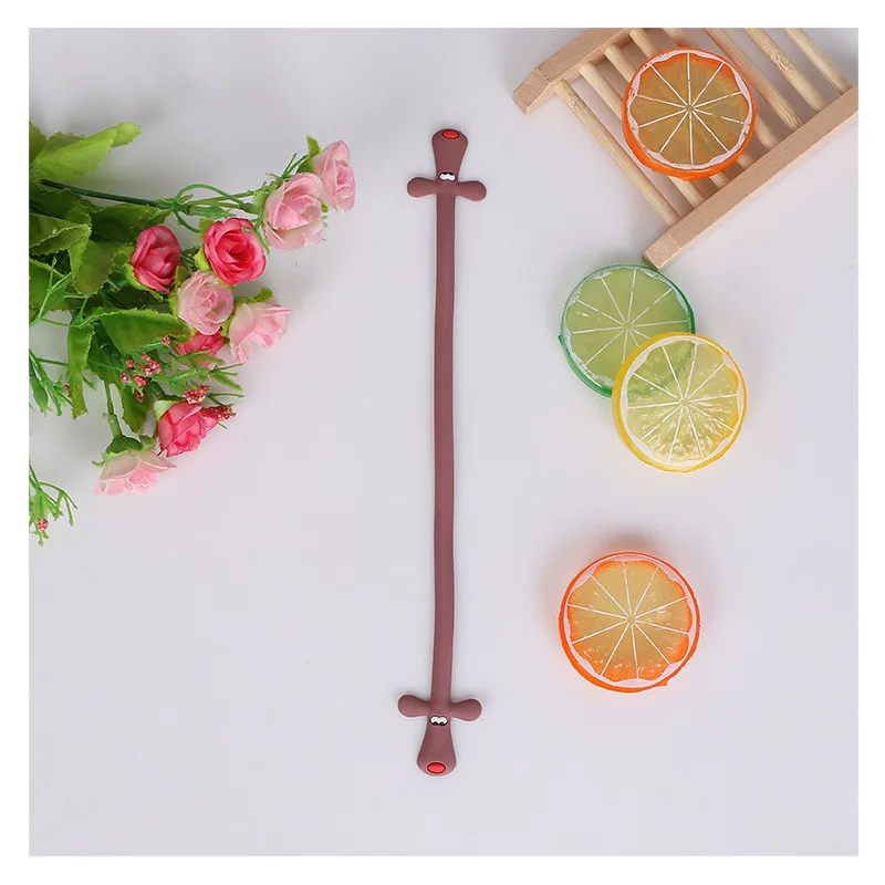 

2016 Manufacturer Spot Wholesale Cute Data Cable Storage chan xian qi, Korea Cartoon Headphones Cable Winder Custom
