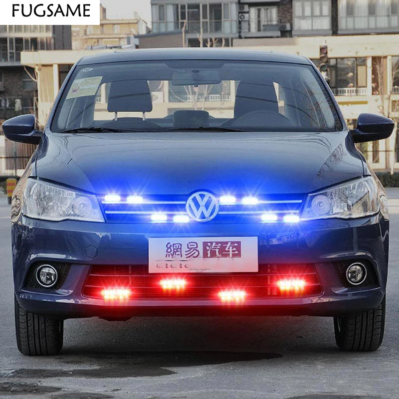 FUGSAME беспроводной 32 Вт Мощный авто аварийный Предупреждение ющий светодиодный