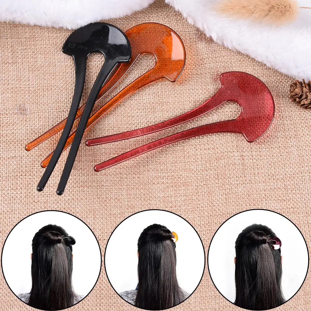 

vintage Resin hair clips hair plastic sticks accessories Fits Women girls 115mm hair braiders abs accessoires