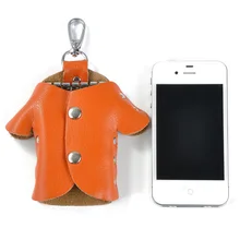 Кожаный брелок в форме одежды брелок держатель ключей сумка подвеска брелок ювелирные изделия-OPK