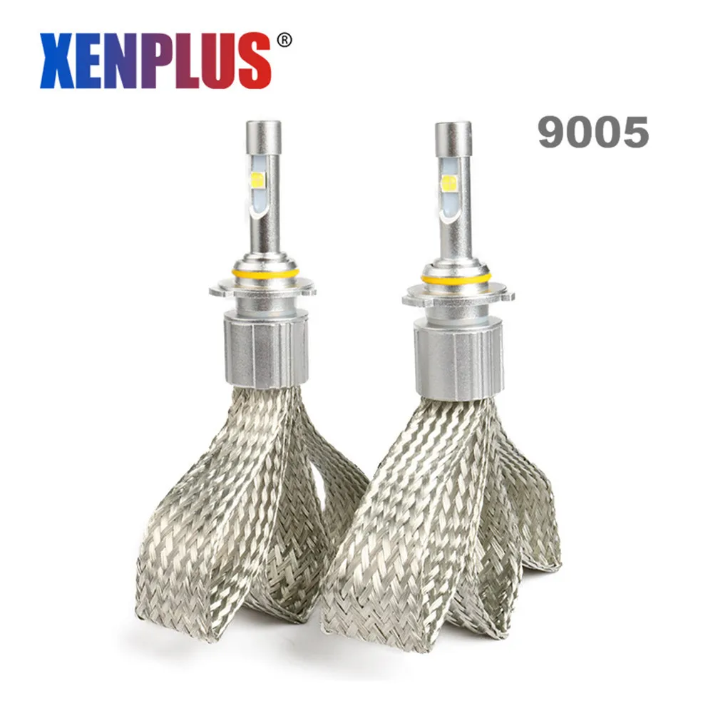 Xenplus H7 Автомобильные фары Cree XHP50 чип D2S H1 H3 H11 9005 HB3 HB4 H27 9006 H4 Hi Lo луч Светодиодная лампа для автоматического R5 9600LM 80 W 12 V