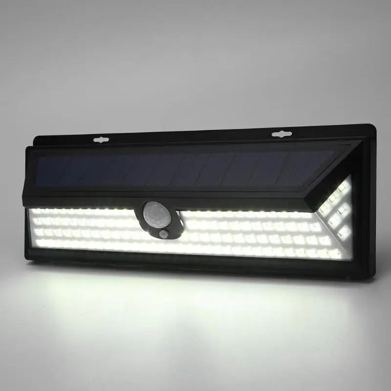 118LED, 3 формы, солнечный светильник, PIR датчик движения, настенный светильник, открытый, водонепроницаемый, для двора, охранный светильник, солнечный светильник, уличный светильник