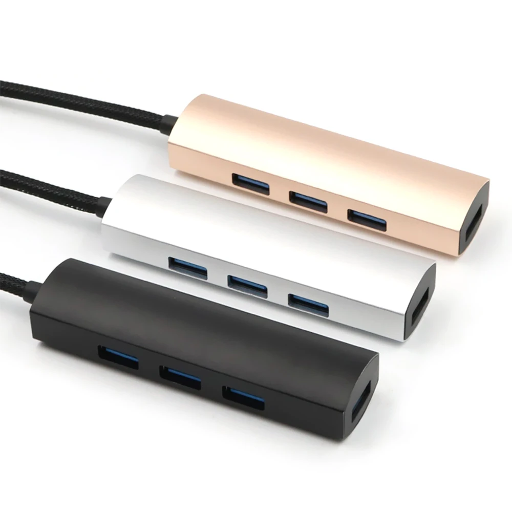 4 портовый USB концентратор 3 0 C 5 Гбит/с Высокая скорость для ноутбука компьютера