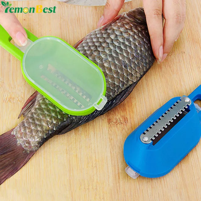 

LemonBest Creative Multipurpose Home Kitchen Garden Cooking Tool Clean Convenient Scraping Scale Kill Fish With Knife Machine