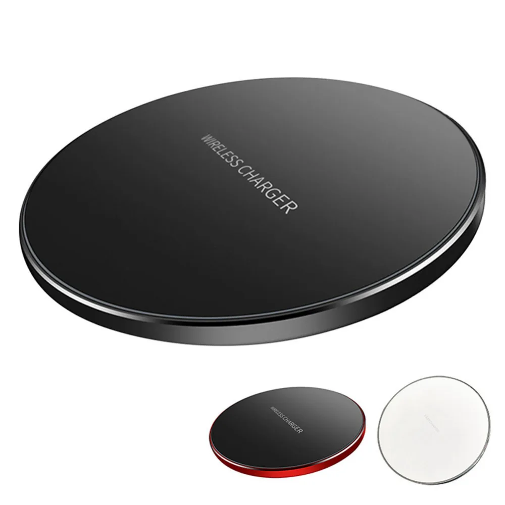 2018 New Qi Ultra thin Fast Wireless Charger Universal Qi enabled