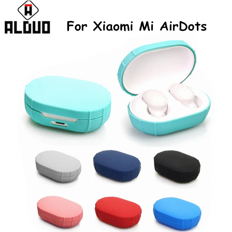 

Silicone Earphone Case For Xiaomi/Redmi Mi AirDots Wireless TWS Bluetooth Earphone Protective Cover For Xiaomi/Redmi AirDots