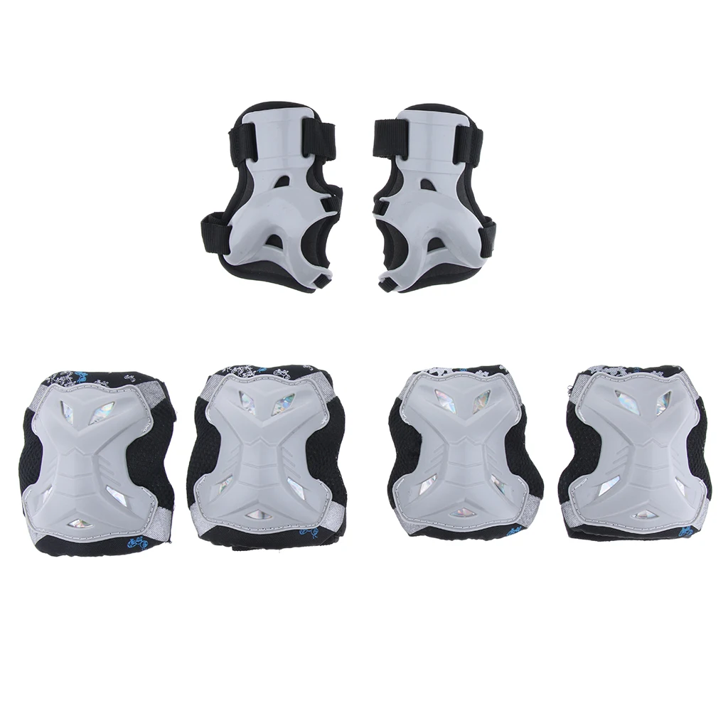 Kids Skate Scooter Cycling Protective Gear Knee Elbow Hand Pads Set Kids Roller Skating Bike Bicycle Protection Gear