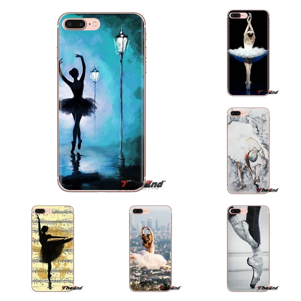 For LG Spirit Motorola Moto X4 E4 E5 G5 G5S G6 Z Z2 Z3 G2 G3 C Play Plus Mini Soft Bag Case Ballet Dance Girl Ballerina slippers |
