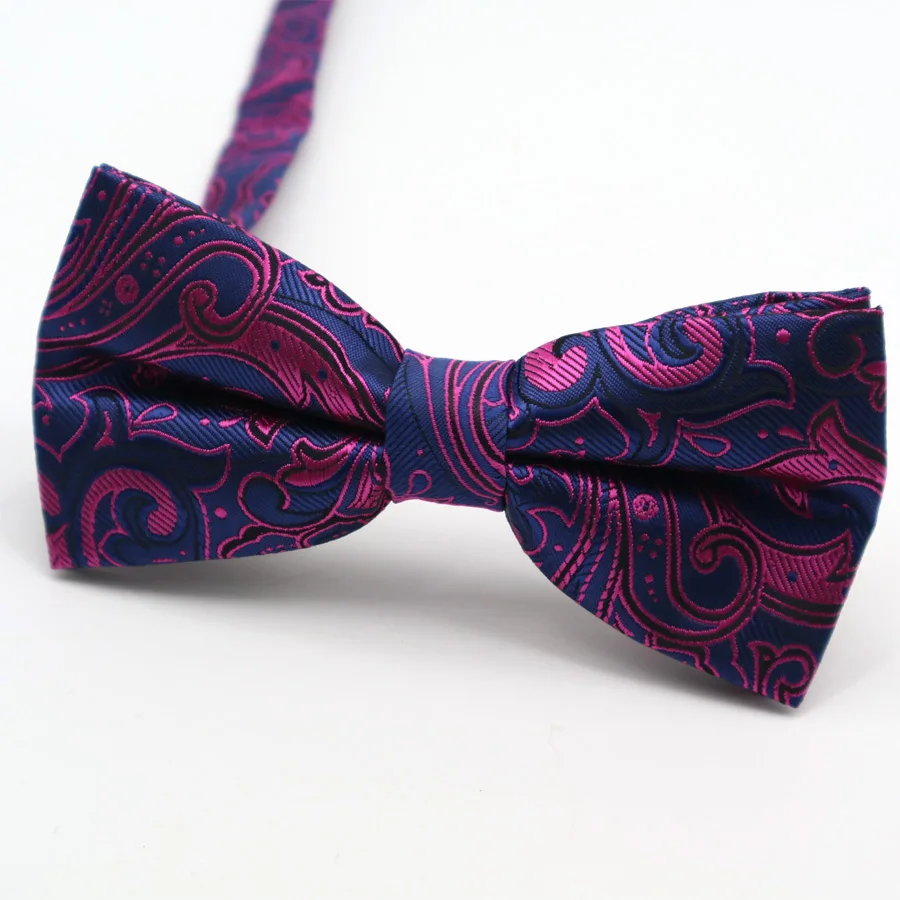 Модные Для мужчин полиэстер Шелковый Полосатый горошек смокинг Bowties мужские галстуки; Свадебная вечеринка бабочкой классические Регулируемая бабочка - Цвет: BC-06