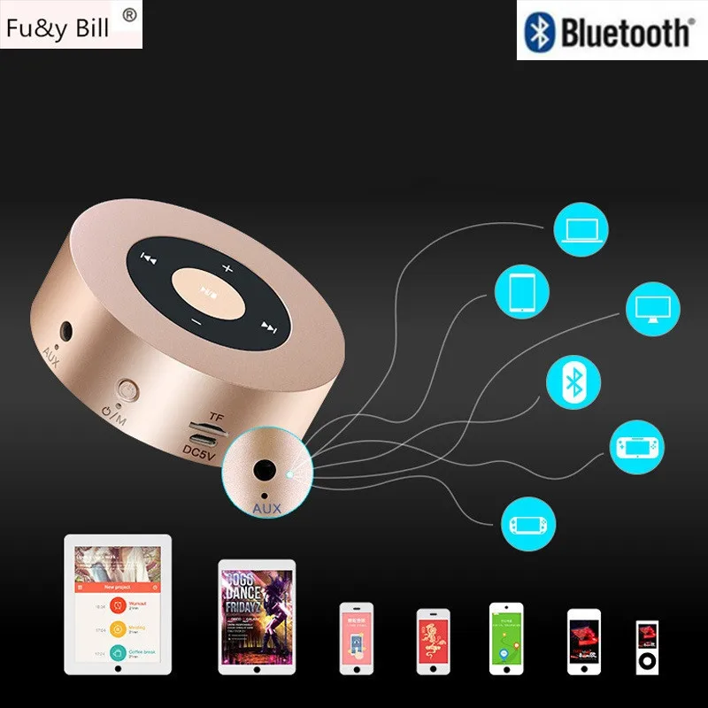 Новинка 2017 модная Беспроводная Bluetooth-колонка стерео мини-Колонка для улицы
