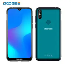 2019 Новый Doogee Y8 смартфон 6,1 "FHD 19:9 Дисплей 3400 mAh MTK6739 4 ядра 3 GB Оперативная память 16 Гб Встроенная память Android 9,0 4G LTE мобильный телефон