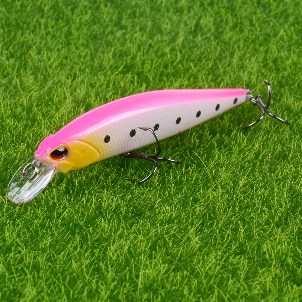 1 قطعة البلاستيك أسماك الصيد السحر 11 سنتيمتر/14g الصلب Wobblers الغوص 0-2 M Crankbaits إيسكا الاصطناعي المتذبذب Pesca باس بايك إغراء