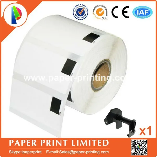 6 Rolls Brother-Compatible DK-11209 62mm x 29mm 4800 Small Address/Barcode Labels With Refillable Cartridge 