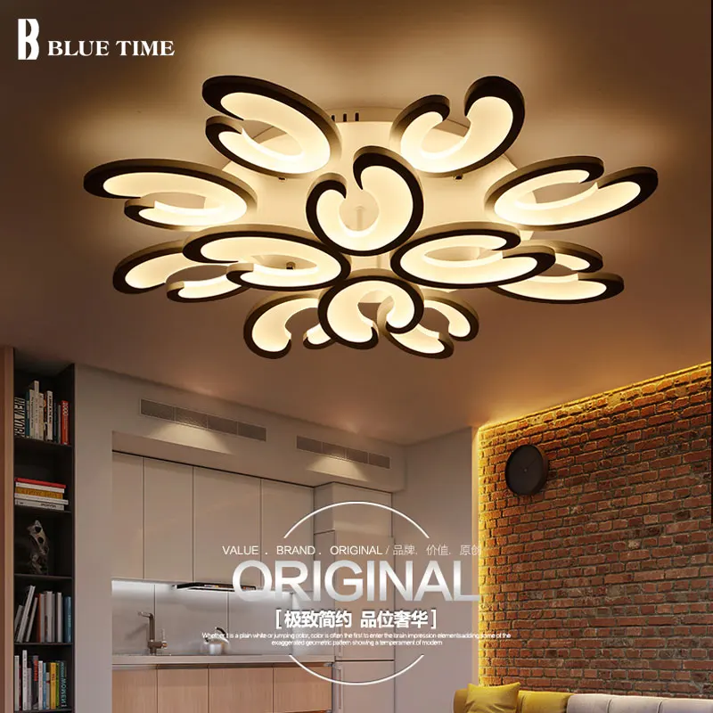 

Latest Design White Modern Led Ceiling Lights For Living Room Bedroom Lampra Plafond Indoor Home Lighting Ceiling LampAC90-260V