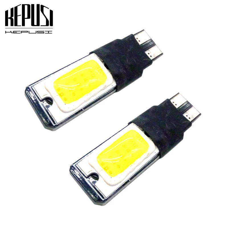 

2pcs Canbus LED T10 W5W COB Car Instrument Panel lamp Backup Bulb 194 168 Clearance light License Plate Bulb Parking light white