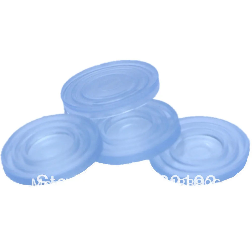 4pcs Non slip Soft Grip Pads Glass Table Rubber Feet Buffer Cushion Mat