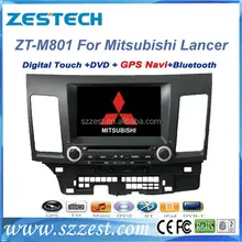 Free Shipping!Zestech Car Stereo Navigation Satnav GPS auto parts dvd player for mitsubishi lancer