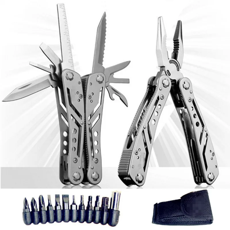 Fullxeon Multifunctional Combination Pliers Screwdriver Stailess Steel