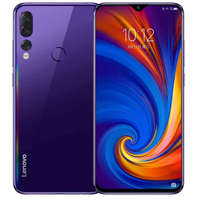 

Global Version Lenovo Z5s 4GB 64GB Smartphone Octa Core 16MP+8MP+5MP Triple Rear Cameras ZUI 10 Fingerprint 4G LTE Mobile Phone