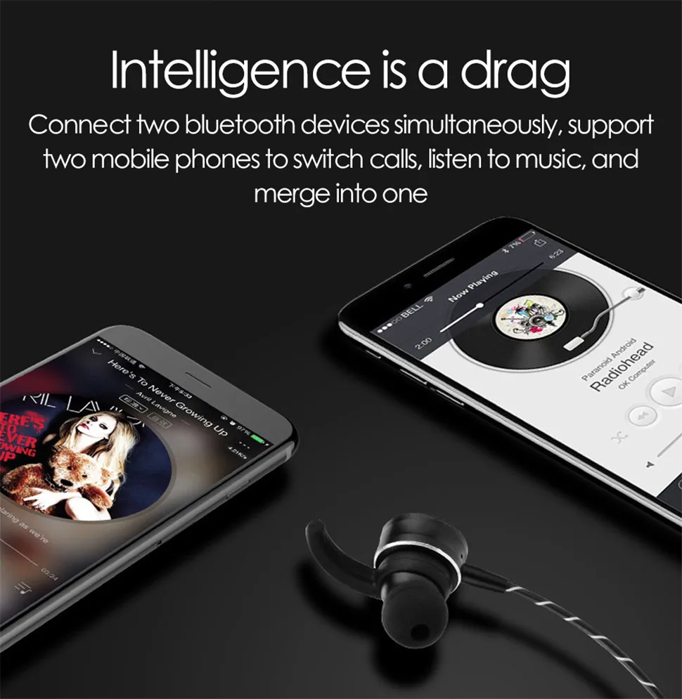 YKSO Wireless Bluetooth Earphone In Ear earbud M28 Portable audio and video Waterproof Stereo Sports With Mic Earphone (9)