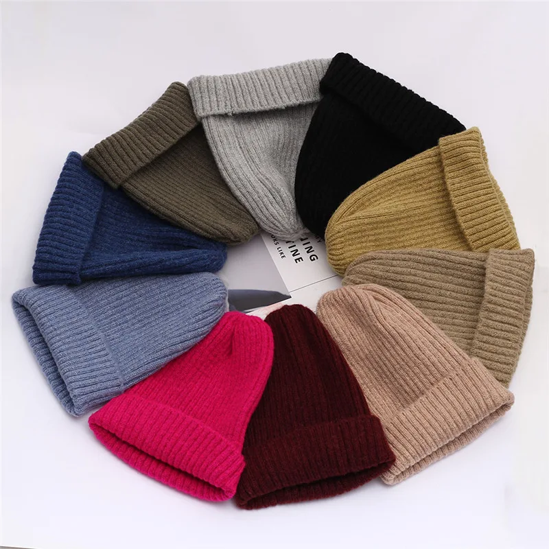 

2018winter cashmere hat for women beanie hip hop cute cashmere wool cotton hats winter caps female beanies bonnet gorro feminino