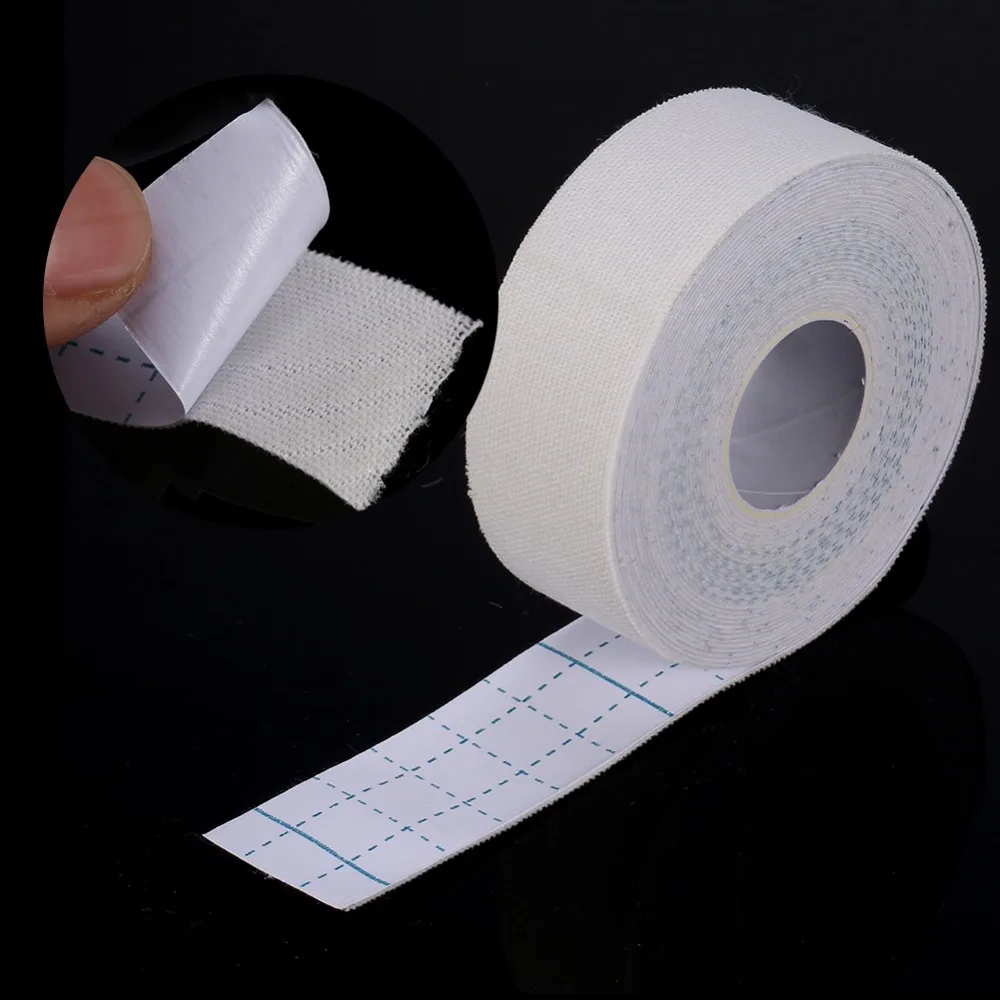 

3 Sizes Waterproof Muscle Cotton Tape Roll Safety Bandage Elastic Adhesive Pain Recovery Care Kinesiology Injury Support Foot