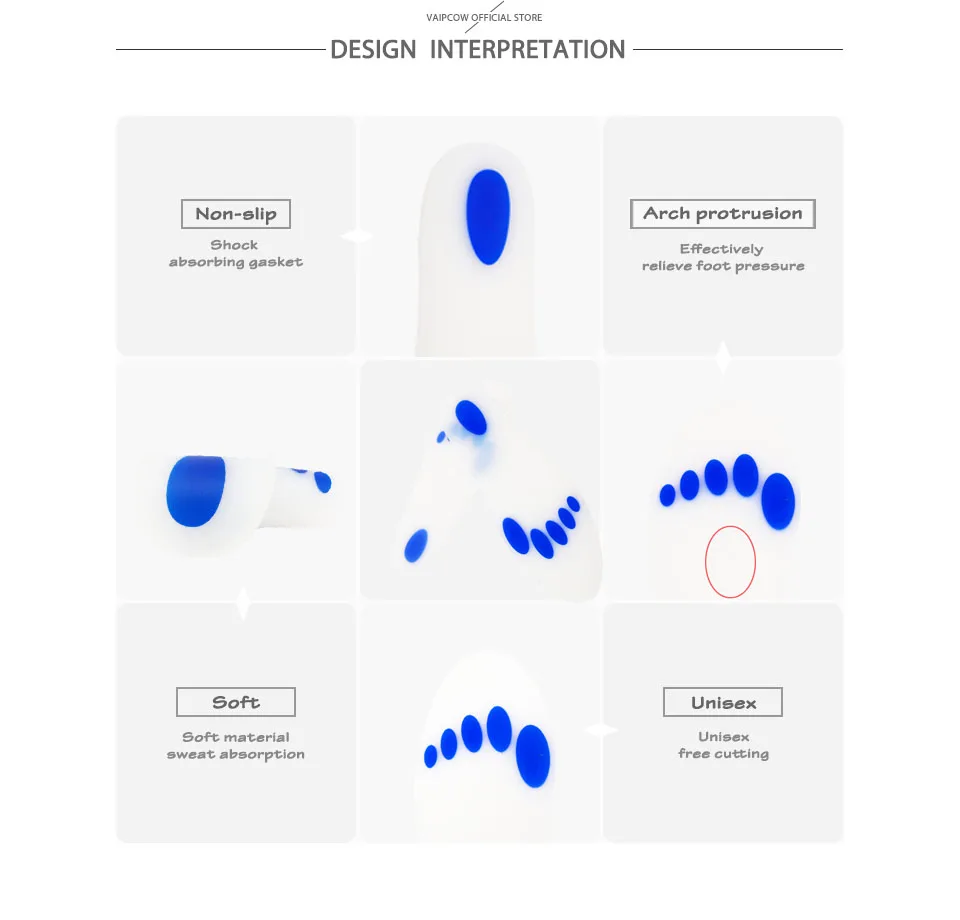 gel insoles  blue XA2