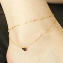 Простые женские браслеты на босую ногу, вязаные крючком сандалии, ювелирные изделия для ног, новые браслеты на ногу, браслеты на лодыжки для женщин, цепочка на ногу