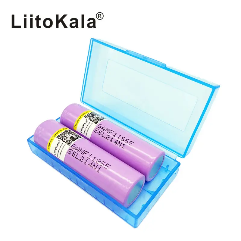 Аккумуляторная батарея liitokala 2 шт. 3 6 В 3350 мА · ч 4 В|rechargeable battery|battery for lgbattery |