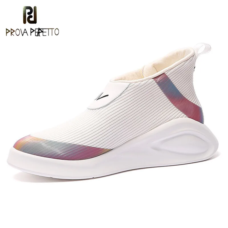 

Prova perfetto 2019 Sneakers Women Shoes Mixed Color Breathable Casual Platform White Shoes Lady Shoes Zapatillas Mujer Trainers