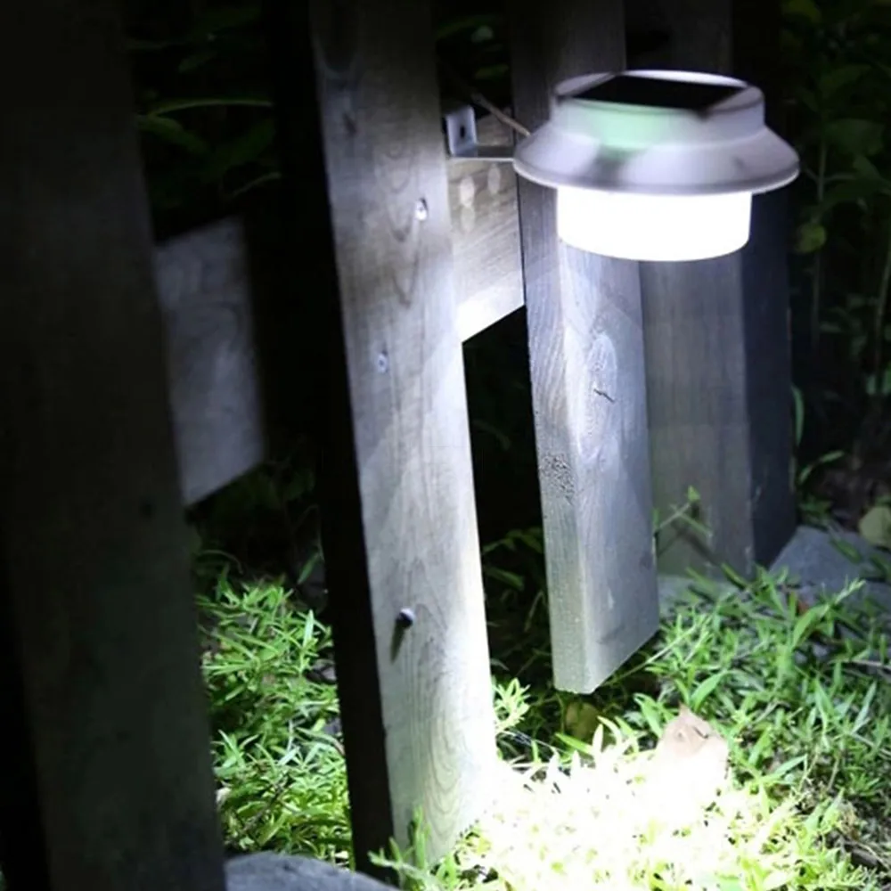 3 LED Солнечный Свет датчик движения на открытом воздухе садовый свет украшение