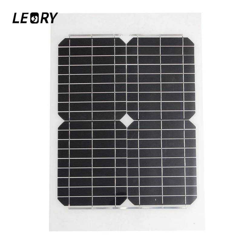 

KINCO 20W 12V Monocrystalline Solar Panel Semi-Flexible Sun Power Solar Cells Module Charger For RV Car Boat Battery