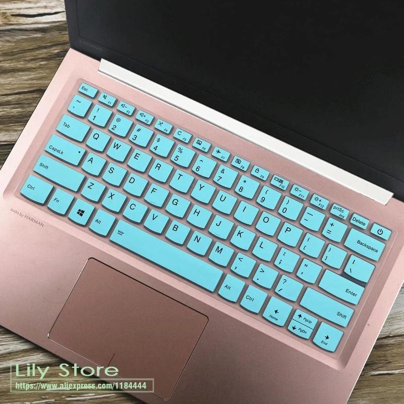 15,6 дюймов ноутбук Кожа протектор для lenovo Ideapad 530S-15 530 S 15 530s-15ikb крышка клавиатуры - Цвет: whiteblue