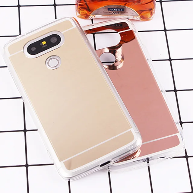 Оригинальный модный Ультратонкий силиконовый зеркальный чехол для LG G7 G6 G5 V10 V20 V30