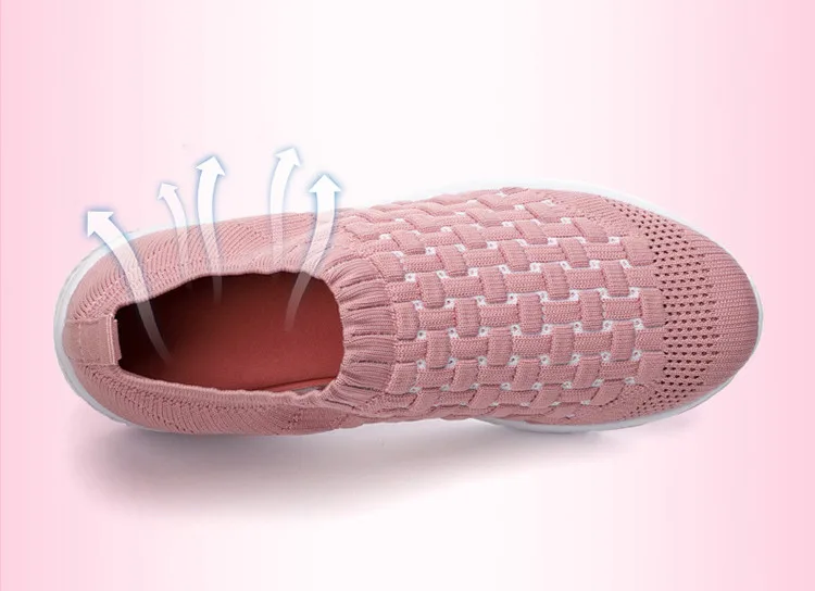 RS 1938-2019 New Spring Autumn Women's Shoes Flying Woven Womans Sneakers-5