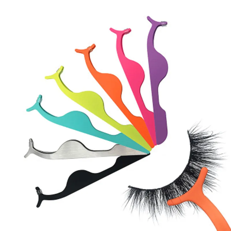 Pinças de Aço Ferramentas de Beleza Pestanas Falsas Extensão Aplicador Curvex Inoxidável Clipe Grampo Olhos Maquiagem 20 Pcs 3 Maquiagem Ferramentas de Beleza