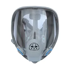 Для 6800 силиконовая противогаз Полный лицевой респиратор картина серый полное лицо распыление маска против пыли