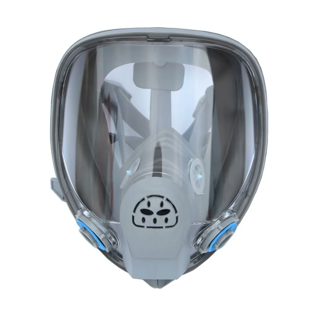 

For 6800 Silicone Gas Mask Full Facepiece Respirator Painting Grey Full Face Spraying Mask Anti Dust