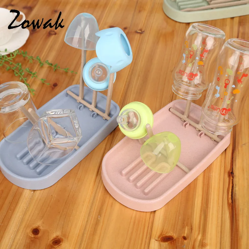 

Foldable Bottle Rack Baby Infant Nipple Kitchen Drying Storage Drainer Portable Stand Hygienic Travel Feeding Bottle Cup Rack