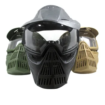 

Outdoor Military CS Wargame Paintball Airsoft Skull Full Face Mask Camouflage Hunting Mask Party Costume Cosplay Mask For Adult
