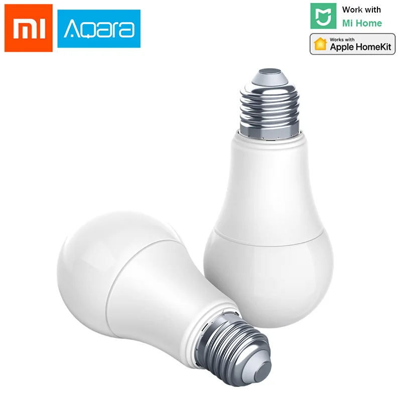 

Original Xiaomi Aqara 9W E27 2700K-6500K 806lum Smart White Color LED Bulb Light Work With Home Kit And MIjia app