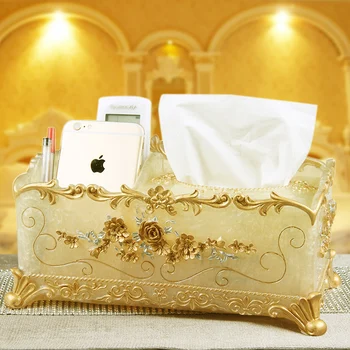 

household resin multifunctional paper towel box, paper box, paper napkin box, drawing room, living room remote control