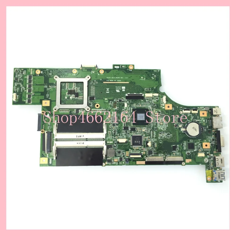 G53SX MB 4 فتحات RAM كمبيوتر محمول اللوحة الأم ل ASUS G53S G53SW G53SX VX7 VX7S مفكرة اللوحة 60-N7CMB2000-B05 اختبار بالكامل