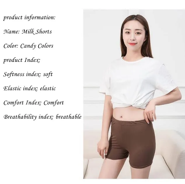 VISNXGI Women Shorts Summer Sports Ladies Breathable Elastic Waist Short Candy Colors Casual Fitness Workout Skinny 2021 Short