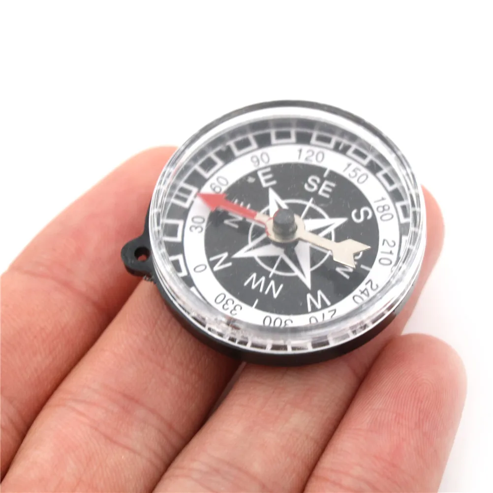 

Dia 3.5cm Camping Hiking Pointer Guider Keychain Outdoor Camping toy Navigation Creative Early Educational Toy