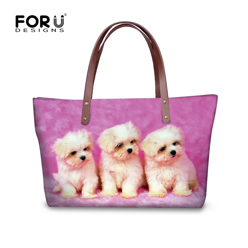 Forudesigns/померанский шпиц сумки Для женщин Сумки собака Леди Сумки Tote Сумки путешествия Креста тела сумка для женщины Bolsas feminina - Цвет: H2836AL