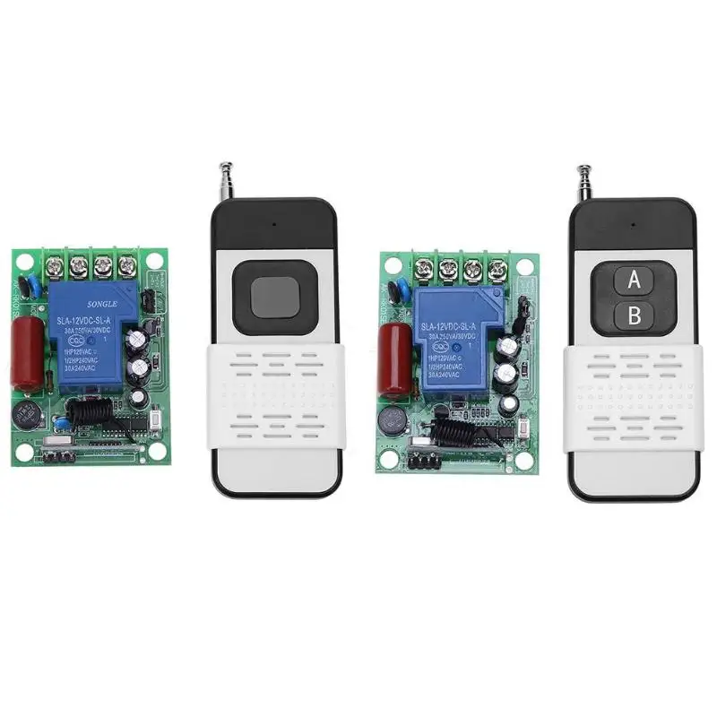 

DC12-48V 3KW 1000 Meters 1 Way Wireless Remote Control Switch Receiver Module Unit for Actuators Electric Motor Garage Door