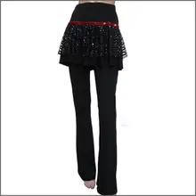 Весна и лето новые женские латинские танцевальные брюки платье тренировочная одежда