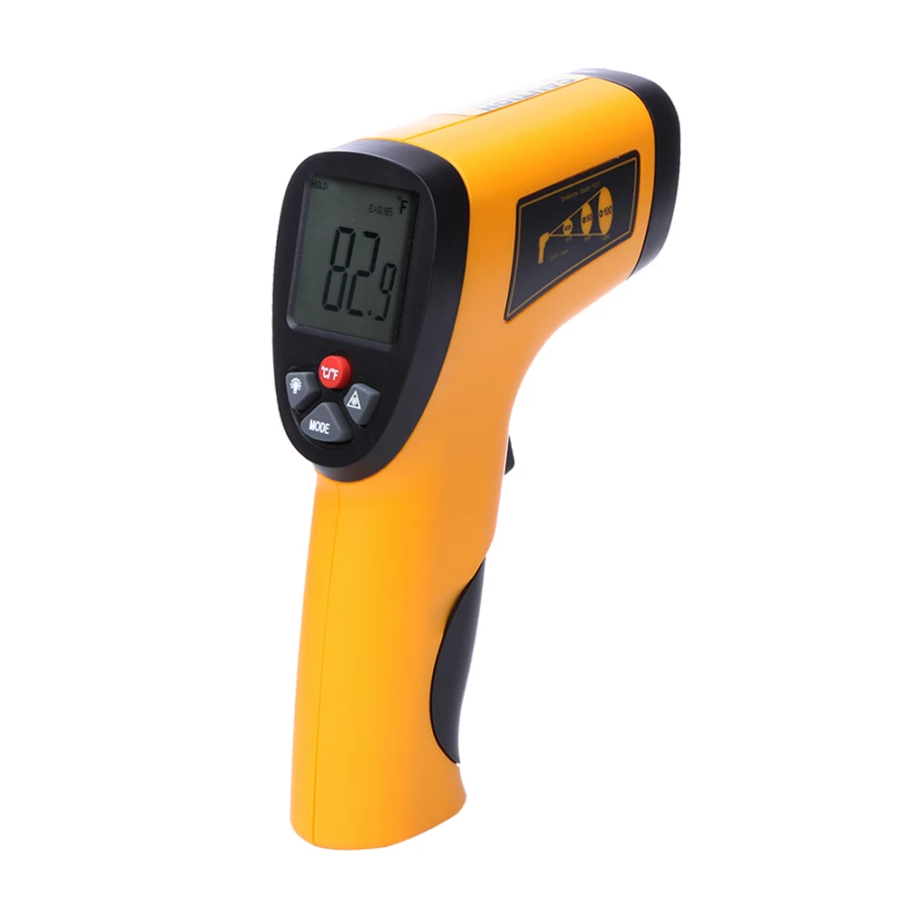 Professional Digital Laser LCD Non-Contact IR Infrared Temperature Thermometer Laser Gun -50~550C 1022F Diagnostic-tool